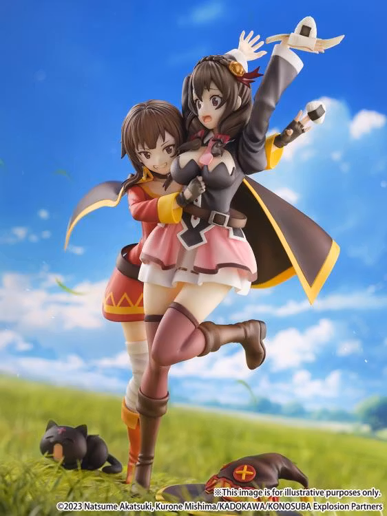 KonoSuba Megumin and Yunyun (They Are Friends Ver.) Shibuya Scramble Figure