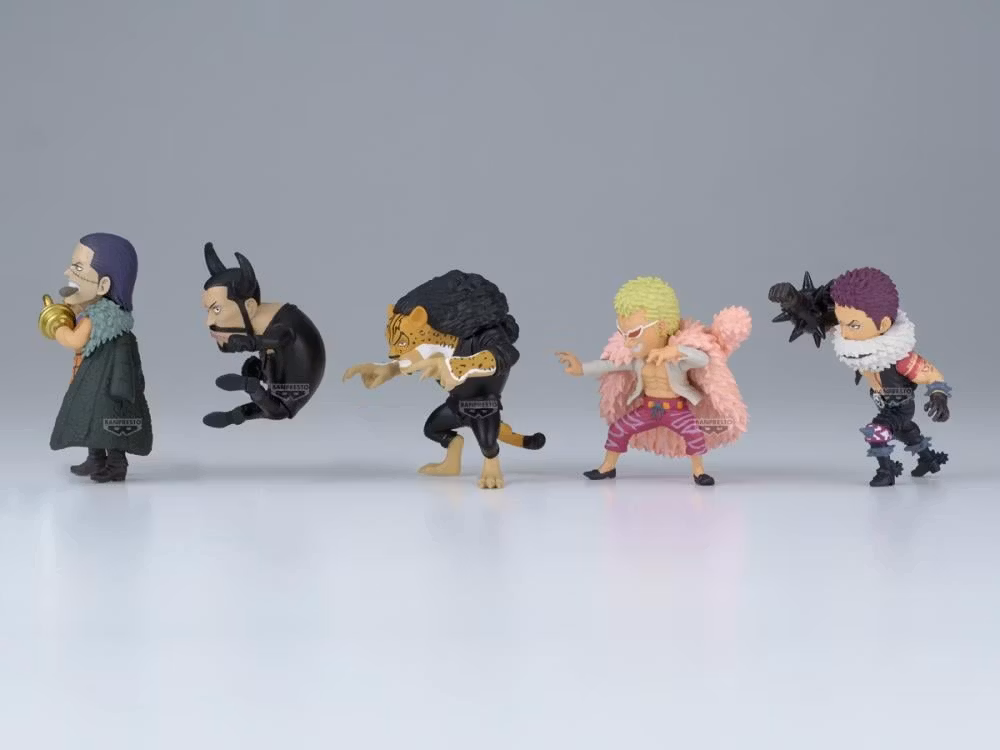 One Piece World Collectable Figure -Rival- Set of 5 Figures