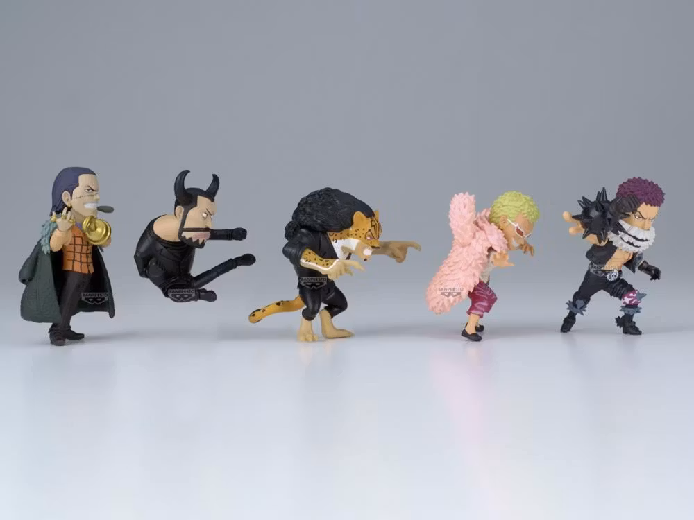 One Piece World Collectable Figure -Rival- Set of 5 Figures
