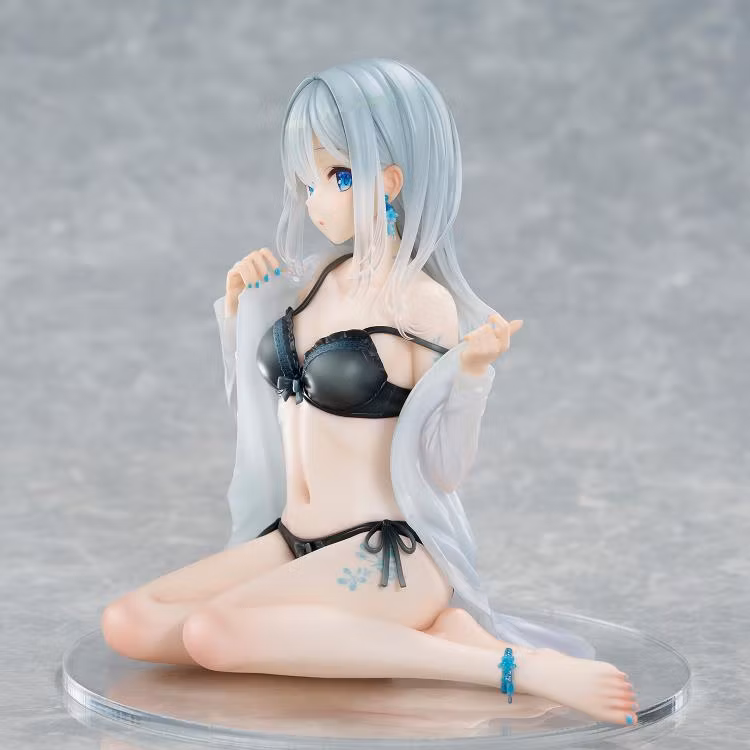 Fuumi Illustration Okigae Ginpatsu-chan (Sky Blue Morning Limited Costume Ver.)