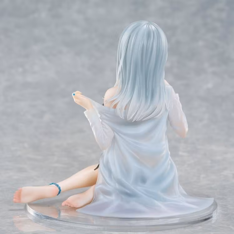 Fuumi Illustration Okigae Ginpatsu-chan (Sky Blue Morning Limited Costume Ver.)