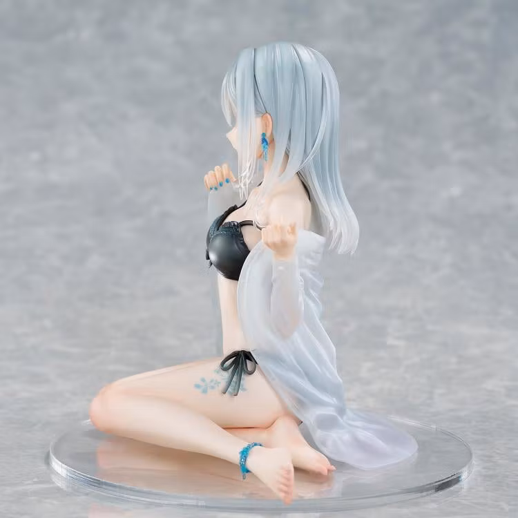 Fuumi Illustration Okigae Ginpatsu-chan (Sky Blue Morning Limited Costume Ver.)