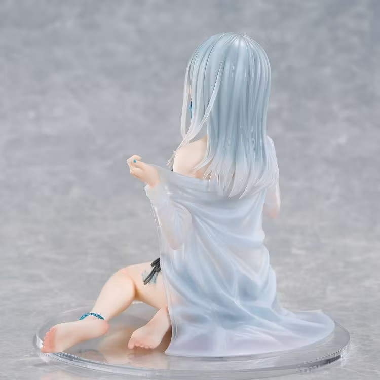 Fuumi Illustration Okigae Ginpatsu-chan (Sky Blue Morning Limited Costume Ver.)