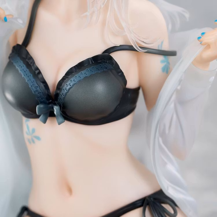 Fuumi Illustration Okigae Ginpatsu-chan (Sky Blue Morning Limited Costume Ver.)