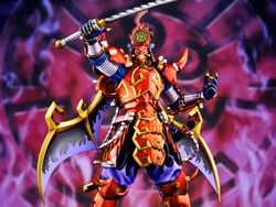 Yu-Gi-Oh Card Game Monster Figure Collection Legendary Six Samurai Shi En