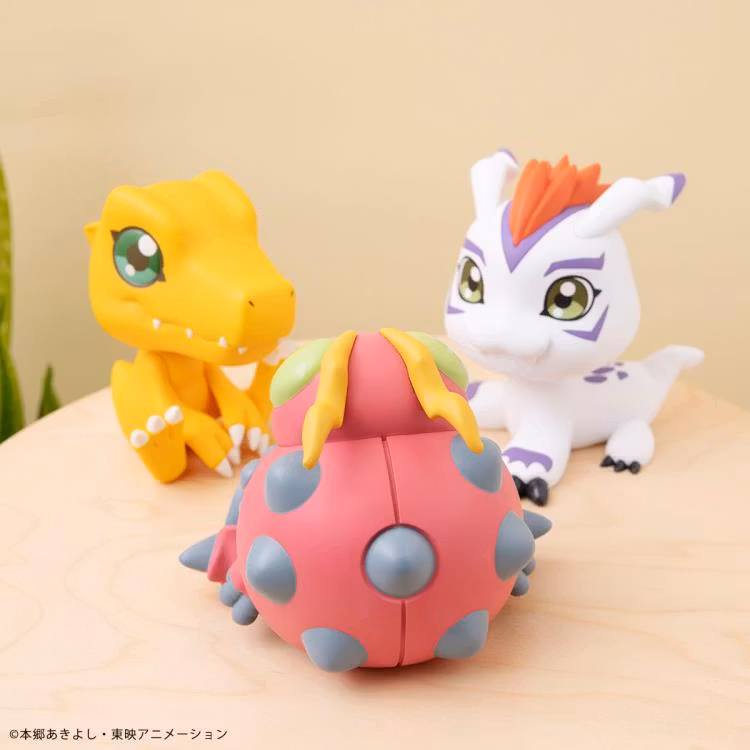 Digimon Adventure Look Up Series Tentomon & Palmon Figure Set with Gift