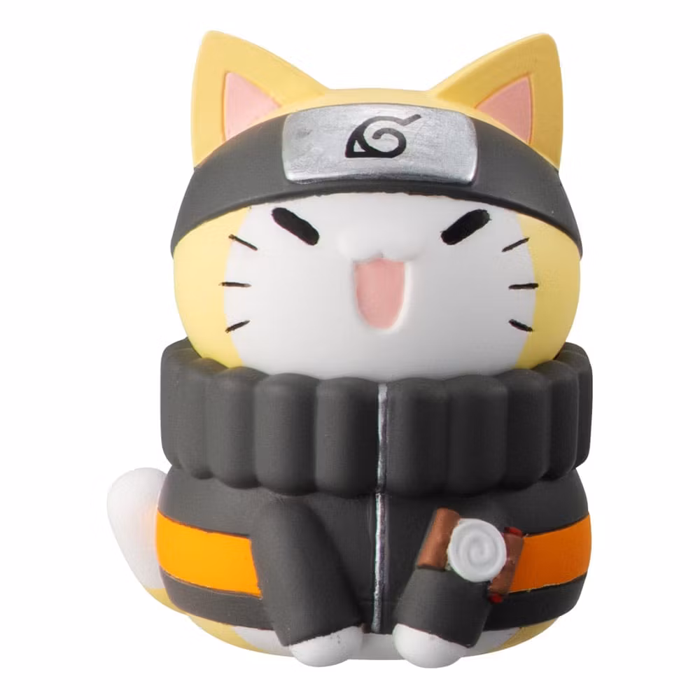 Naruto Shippuden Mega Cat Project Nyaruto! Battle with Akatsuki Set of 8 Figures