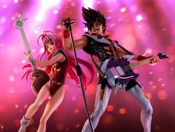 Macross 7 Fire Bomber LiveStage BOX Mylene Jenius & Basara Nekki Figure Set