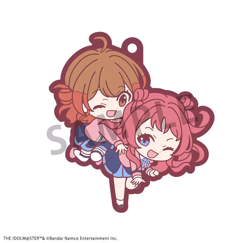 Idolmaster Rubber Mascot Buddycolle Rubber Charms Gakuen