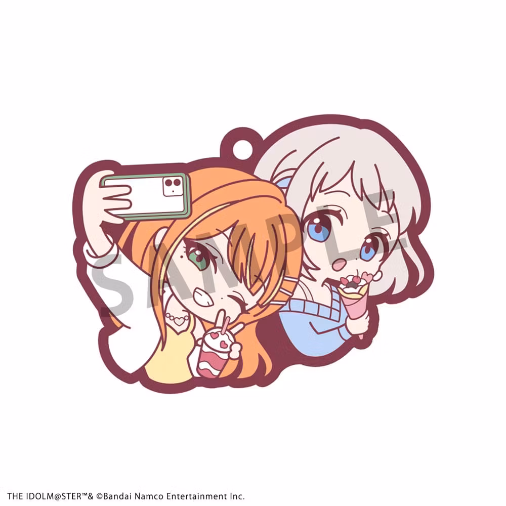 Idolmaster Rubber Mascot Buddycolle Rubber Charms Gakuen