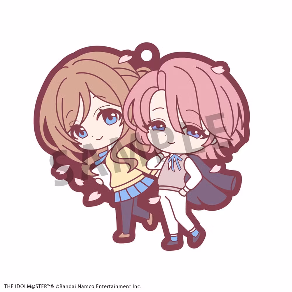 Idolmaster Rubber Mascot Buddycolle Rubber Charms Gakuen