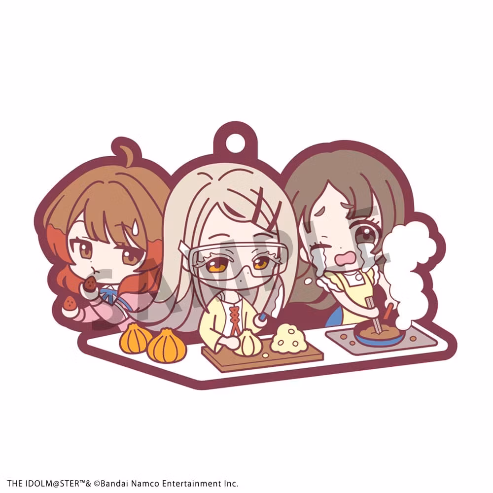 Idolmaster Rubber Mascot Buddycolle Rubber Charms Gakuen