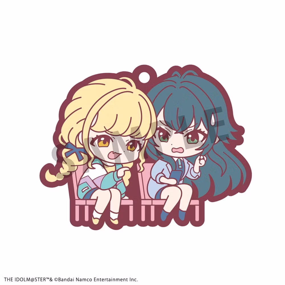 Idolmaster Rubber Mascot Buddycolle Rubber Charms Gakuen