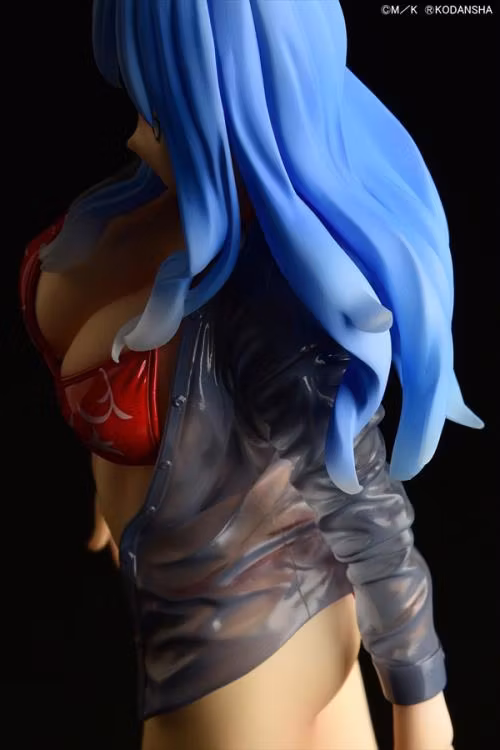 Fairy Tail Juvia Lockser (Red Bikini See-through Wet Shirt Gravure Style Ver.)