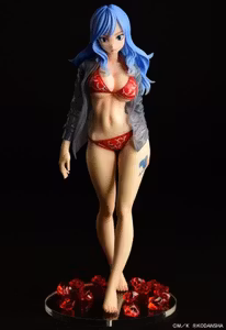 Fairy Tail Juvia Lockser (Red Bikini See-through Wet Shirt Gravure Style Ver.)