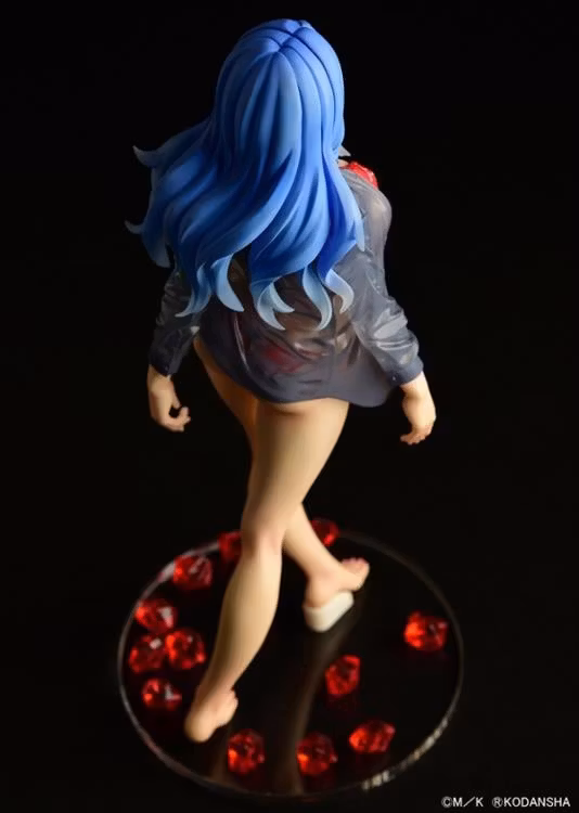 Fairy Tail Juvia Lockser (Red Bikini See-through Wet Shirt Gravure Style Ver.)
