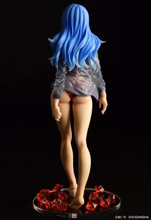 Fairy Tail Juvia Lockser (Red Bikini See-through Wet Shirt Gravure Style Ver.)