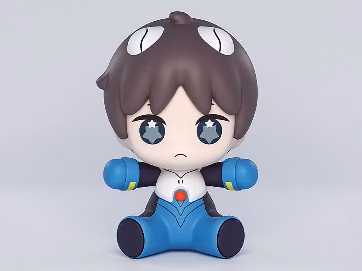 Rebuild of Evangelion Huggy Good Smile Shinji Ikari (Plugsuit Ver.)