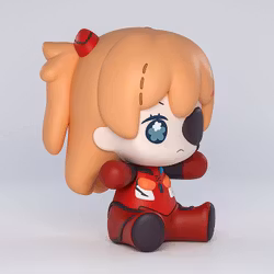 Rebuild of Evangelion Huggy Good Smile Asuka Shikinami Langley (Eye Patch Ver.)