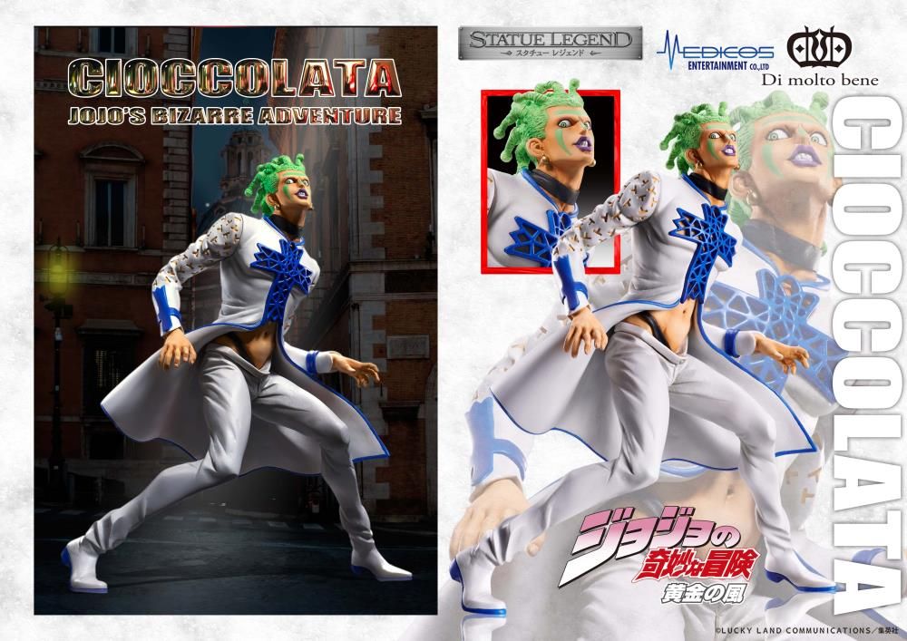 JoJo's Bizarre Adventure Statue Legend Cioccolata