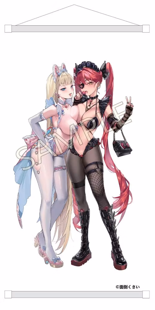 (18+) Mendokusai Illustration Stella & Sadie