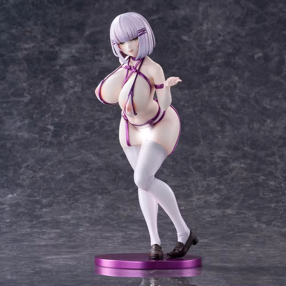 (18+) Mitsudoue Illustration Silver-haired Girl