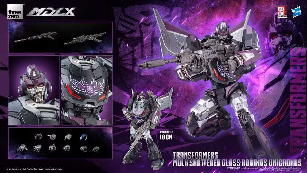 Transformers MDLX Articulated Figure Series Shattered Glass Rodimus Unicronus