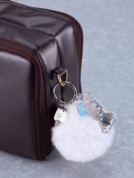 Blue Archive Asuna's Rabbit Tail Grenade Acrylic Keychain