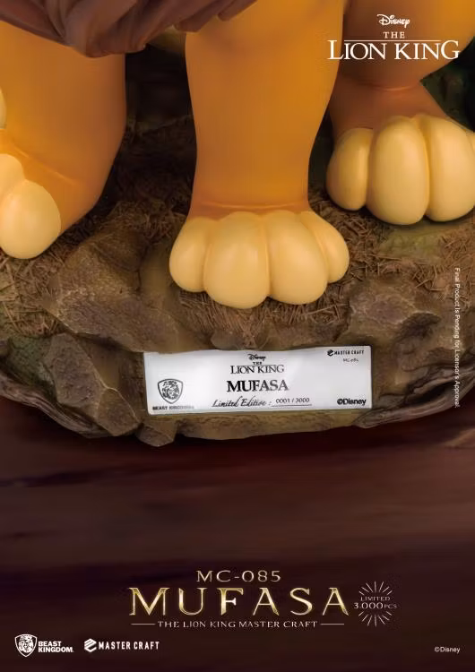Disney The Lion King Master Craft MC-085 Mufasa Limited Edition Statue