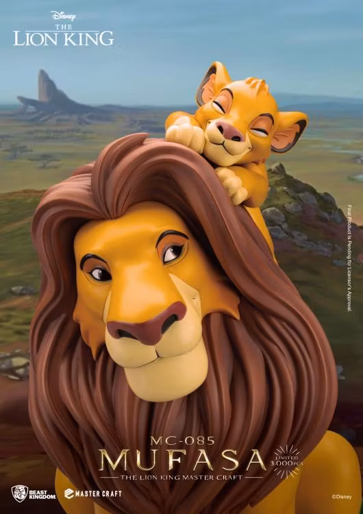 Disney The Lion King Master Craft MC-085 Mufasa Limited Edition Statue