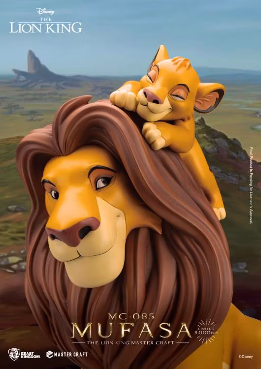 Disney The Lion King Master Craft MC-085 Mufasa Limited Edition Statue