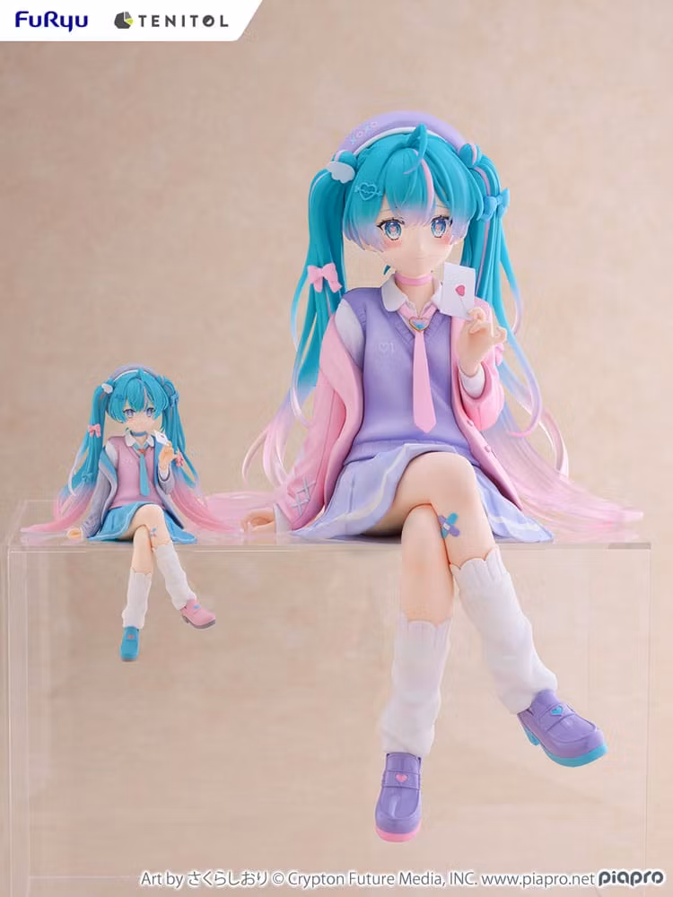 Vocaloid Tenitol Hatsune Miku (Love Blazer) Big Noodle Stopper Figure