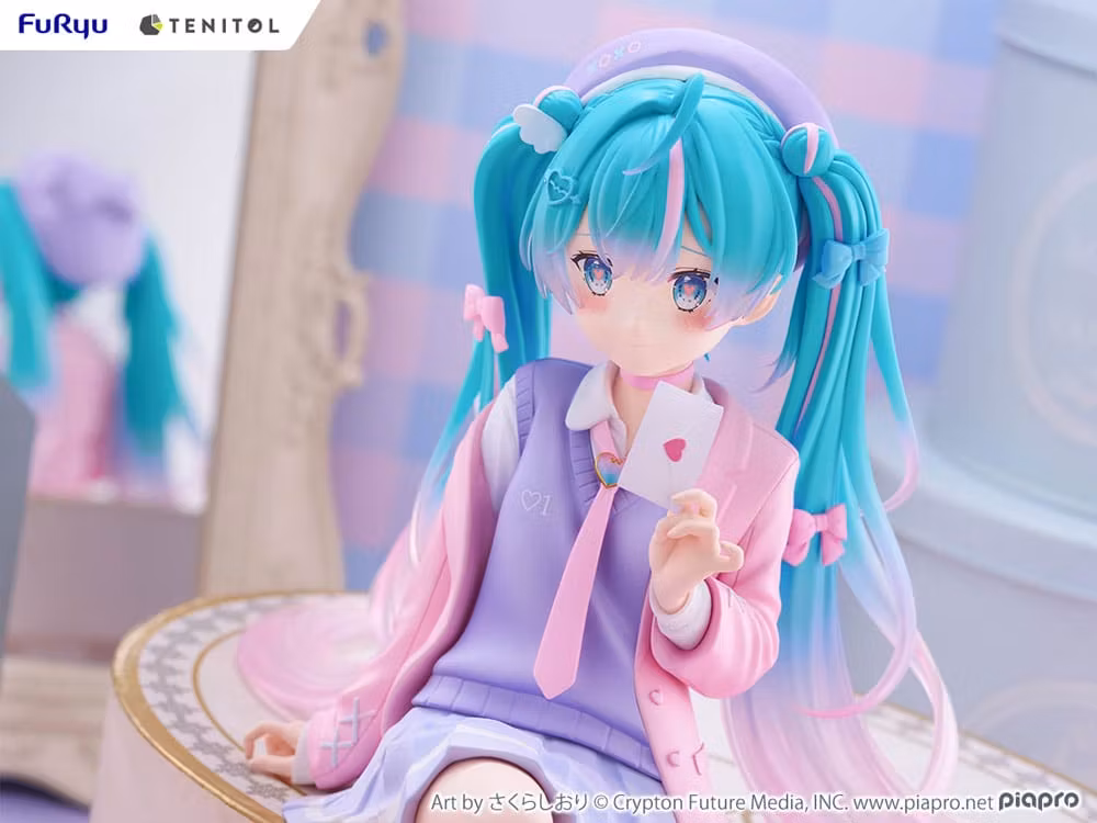 Vocaloid Tenitol Hatsune Miku (Love Blazer) Big Noodle Stopper Figure