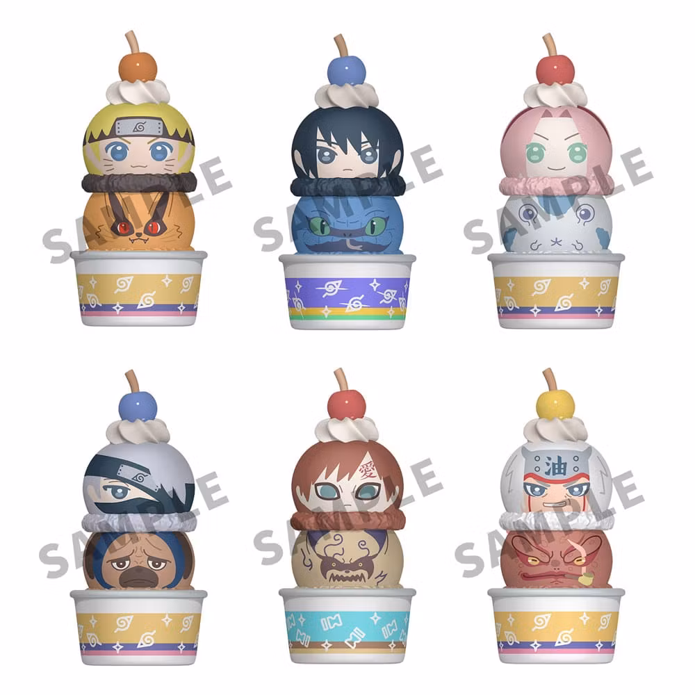 Naruto Shippuden Tsumichen Stack up & Change Set of 6 Figures