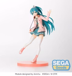 Hatsune Miku Project DIVA Arcade Future Tone Hatsune Miku (Ribbon Girl) Super Premium Figure (Rerelease)