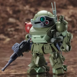 Armored Trooper VOTOMS: Red Shoulder Document: The Roots of Ambition D-Style Scopedog Turbo Custom (Chirico Ver.) Model Kit