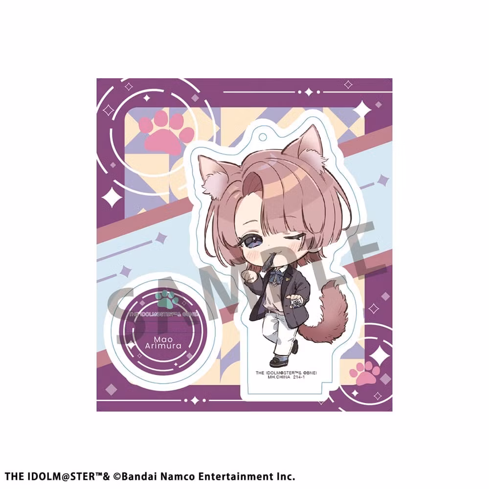 Idolmaster TokoToko Mascot Set of 10 Acrylic Figures