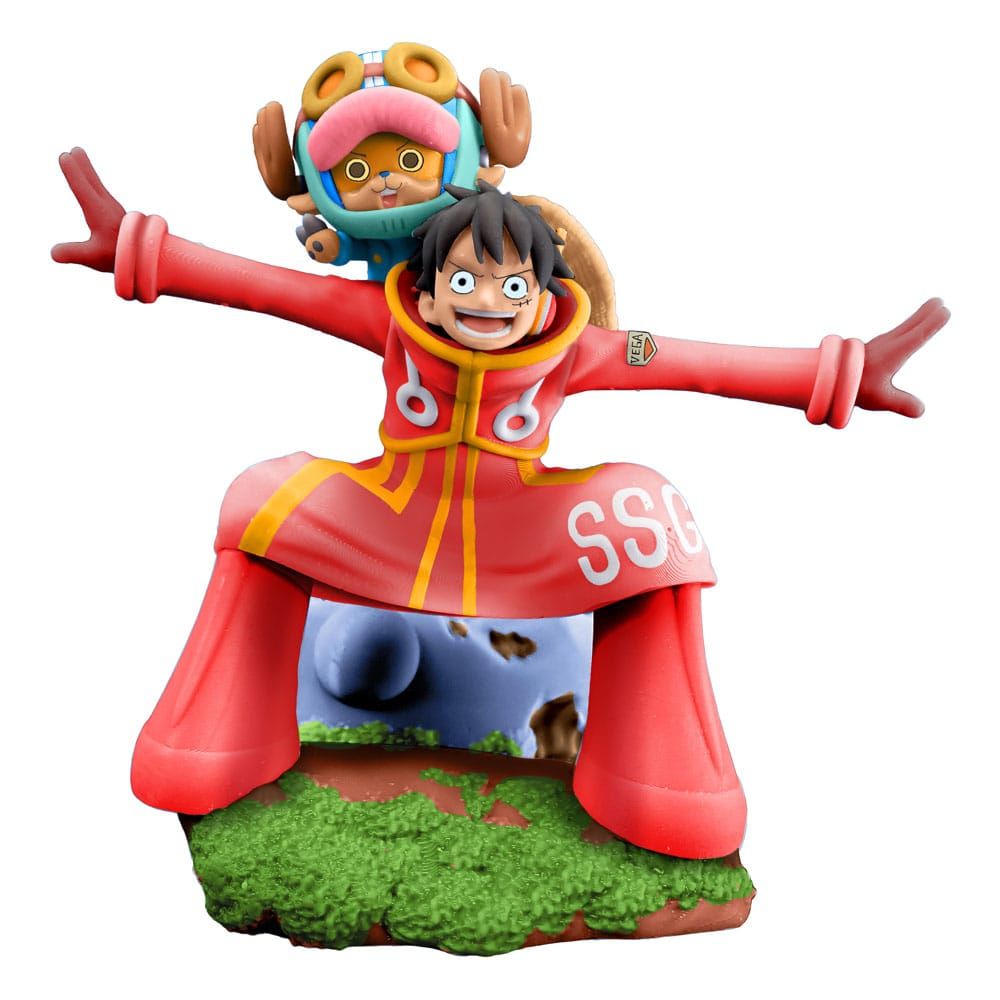 One Piece Petitrama Log Box Rebirth Egghead Set of 4 Figures