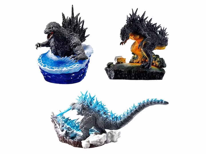 Godzilla Minus One Petitrama EX Set of 3 Figures