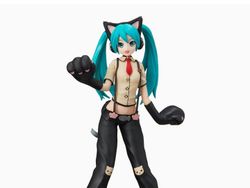 Hatsune Miku Project DIVA Arcade Future Tone Hatsune Miku (Kitty Cat) Super Premium Figure