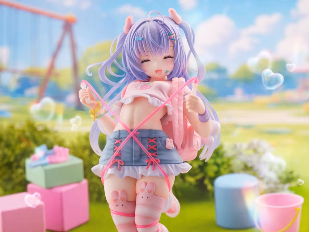Yuyuko Illustration Skipping Rope Girl Miu Hazuki