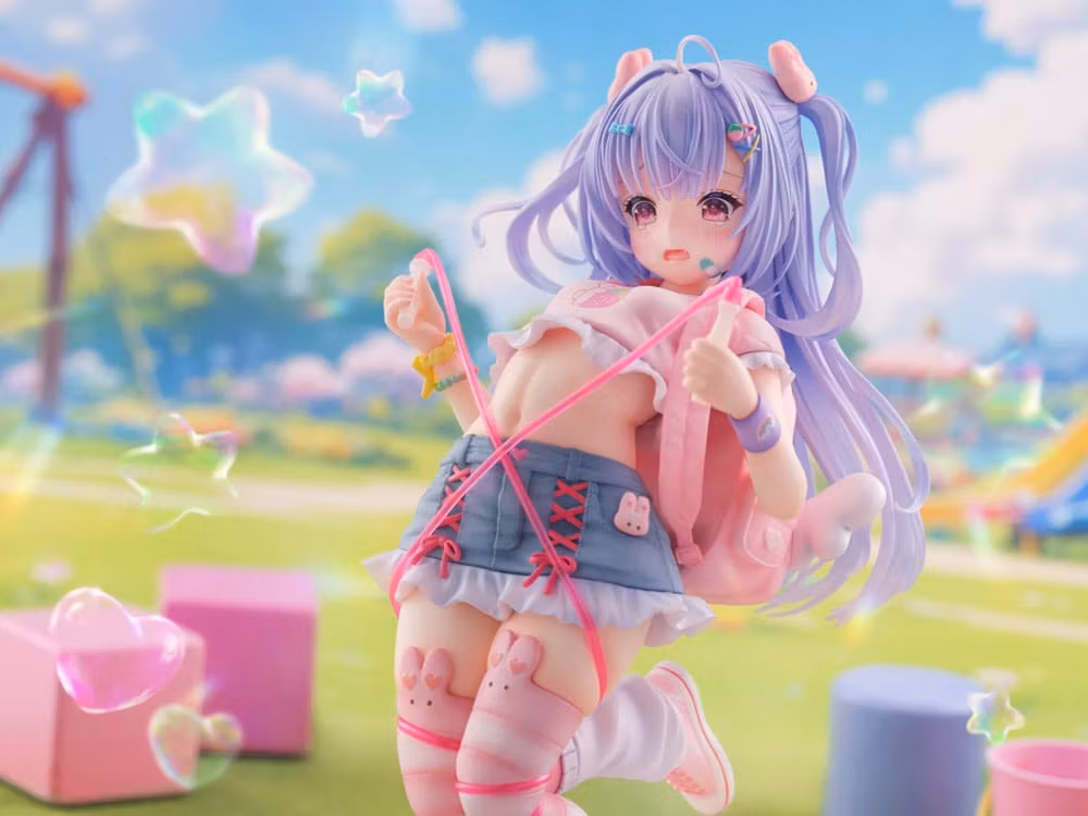 Yuyuko Illustration Skipping Rope Girl Miu Hazuki