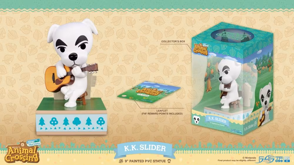 Animal Crossing: New Horizons K.K. Slider Statue