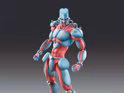 JoJo's Bizarre Adventure: Diamond is Unbreakable Super Action Statue BIG Crazy Diamond