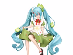 Vocaloid Hatsune Miku (Flower Fairy Clover) Noodle Stopper Figure