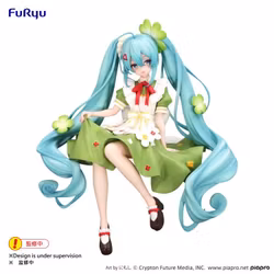 Vocaloid Hatsune Miku (Flower Fairy Clover) Noodle Stopper Figure