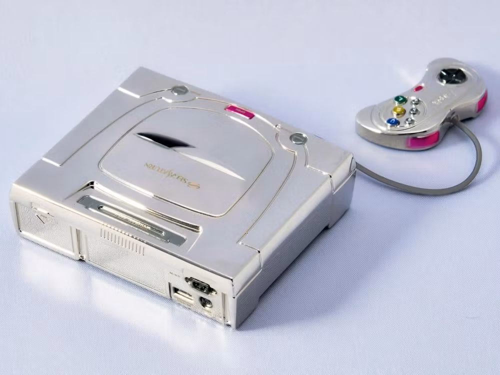 SEGA Hardware Series Bright Arts Gallery Sega Saturn (White Ver.) Figure