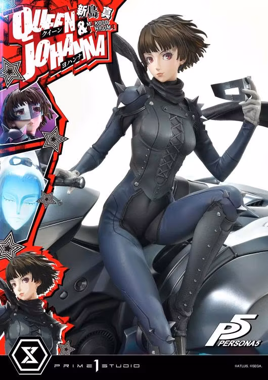 Persona 5 Premium Masterline Makoto Niijima "Queen" & Johanna 1/4 Scale Limited Edition Statue