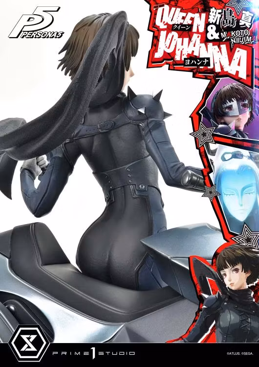 Persona 5 Premium Masterline Makoto Niijima "Queen" & Johanna 1/4 Scale Limited Edition Statue