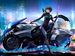 Persona 5 Premium Masterline Makoto Niijima "Queen" & Johanna 1/4 Scale Limited Edition Statue (With Bonus)